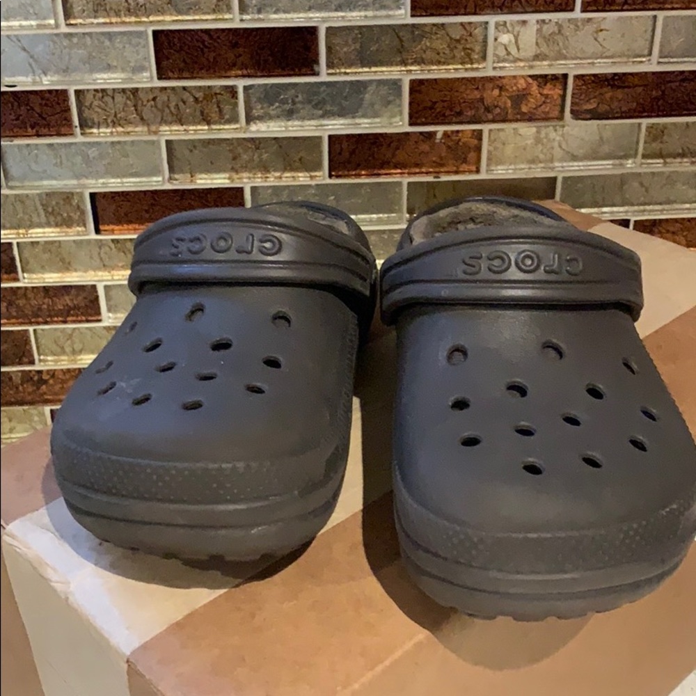 Brown Crocs